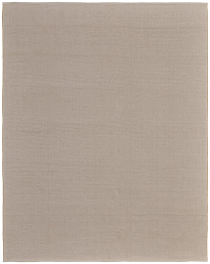 9 x 12 Ivory & Tan Hand Woven Rug