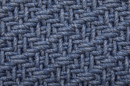 8 x 10 Blue Hand Woven Rug