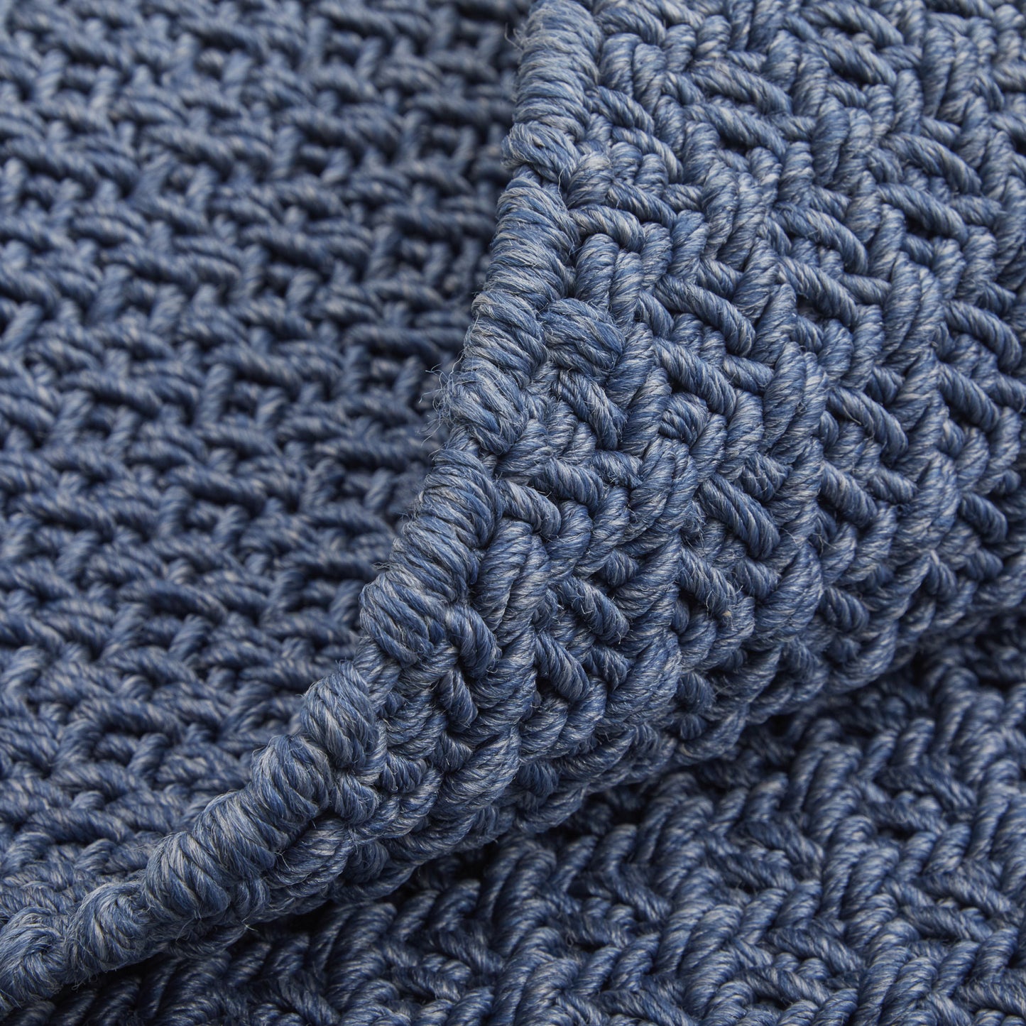 8 x 10 Blue Hand Woven Rug