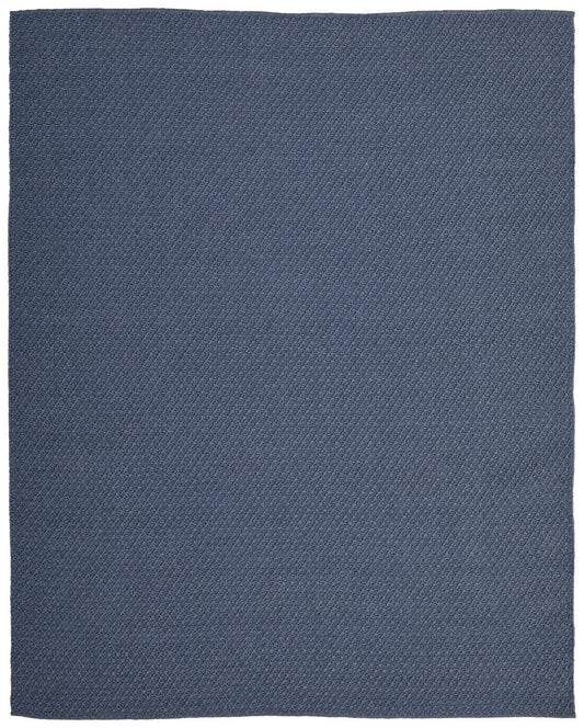 8 x 10 Blue Hand Woven Rug