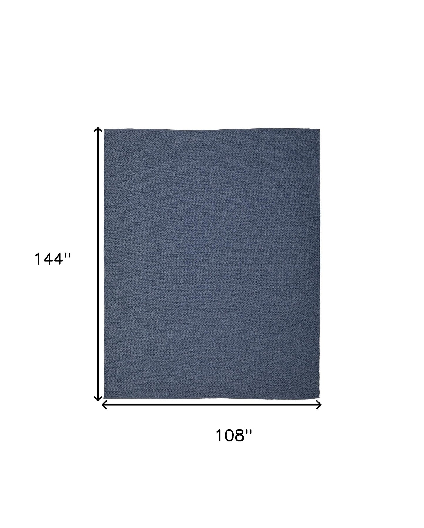 9 x 12 Blue Hand Woven Rug