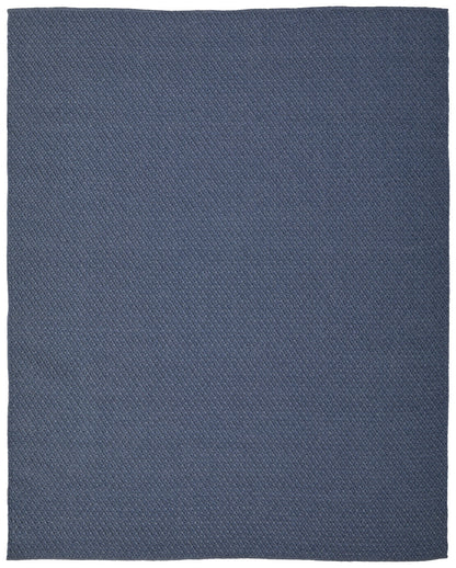 9 x 12 Blue Hand Woven Rug