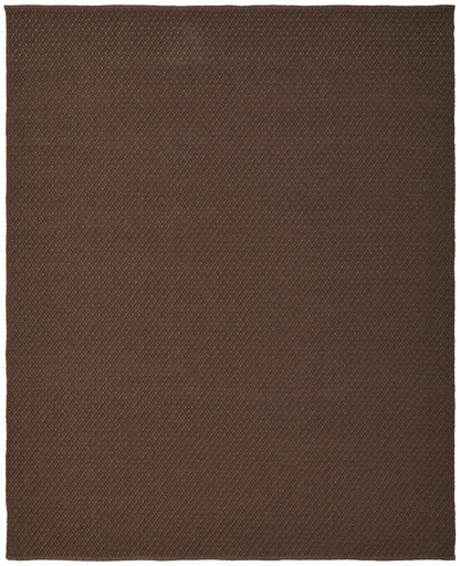 9 x 12 Brown Hand Woven Rug