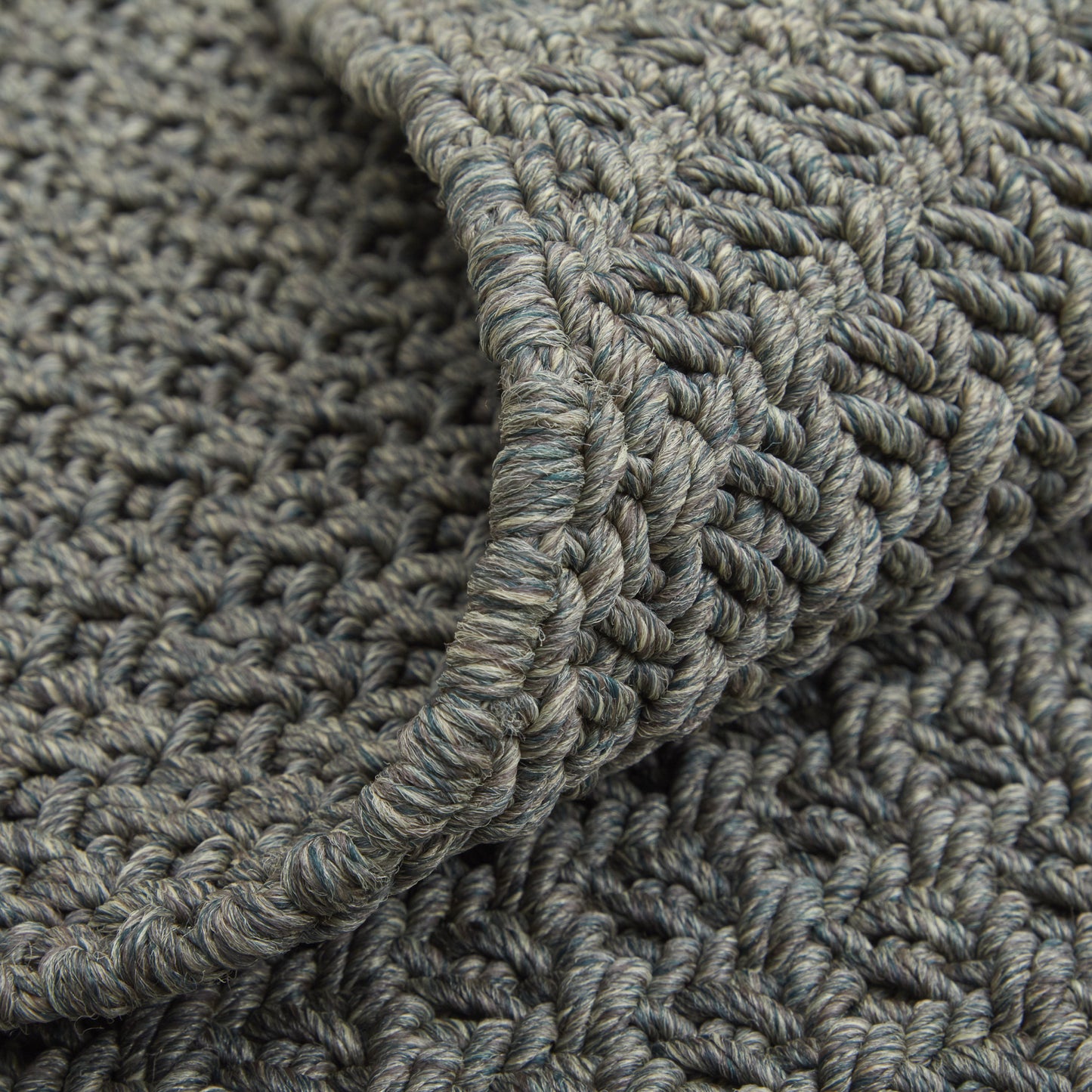 8 x 10 Green Hand Woven Rug