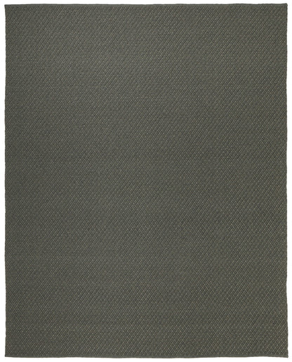 8 x 10 Green Hand Woven Rug
