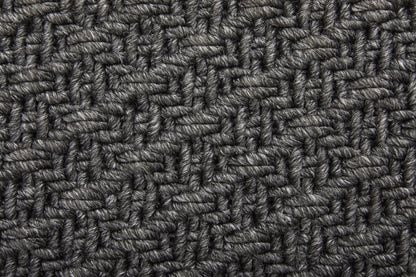 8 x 10 Gray Hand Woven Rug
