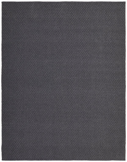 9 x 12 Gray Hand Woven Rug