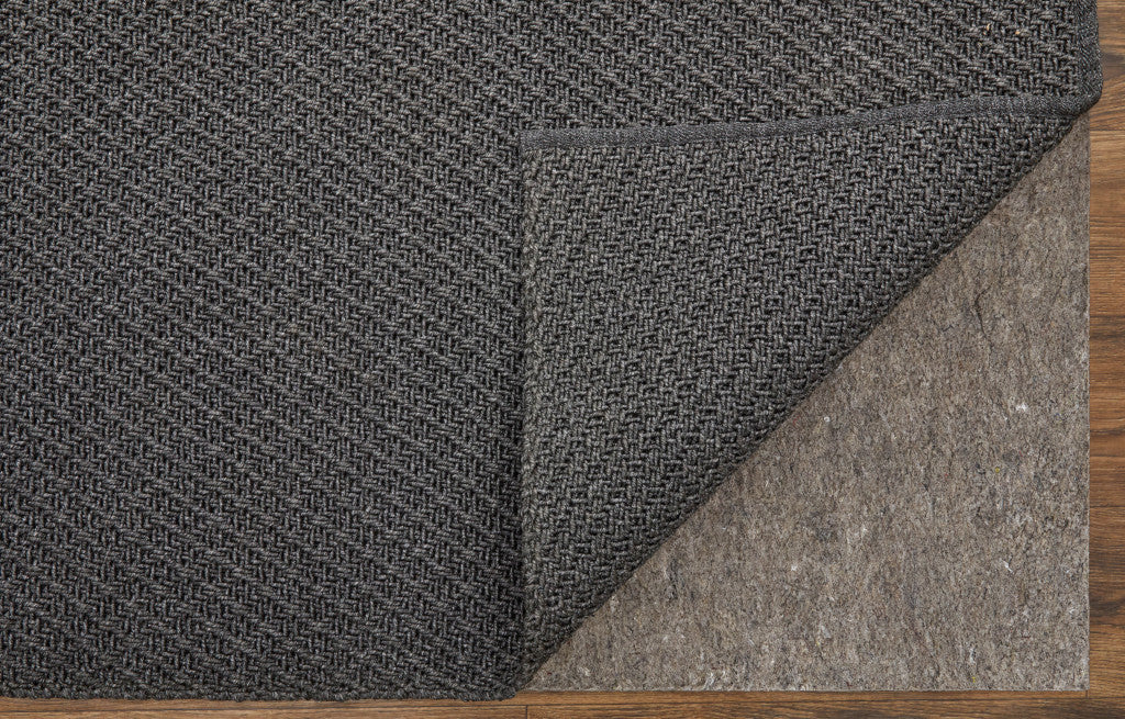 9 x 12 Gray Hand Woven Rug