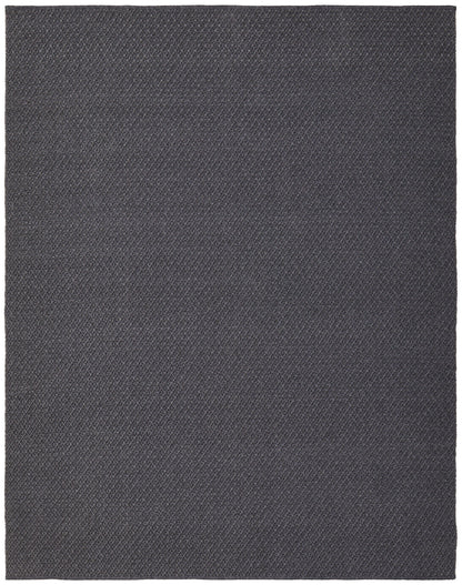 9 x 12 Gray Hand Woven Rug