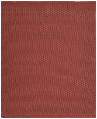 8 x 10 Red Hand Woven Rug