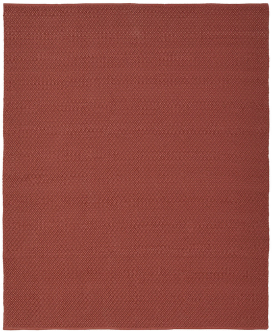 8 x 10 Red Hand Woven Rug
