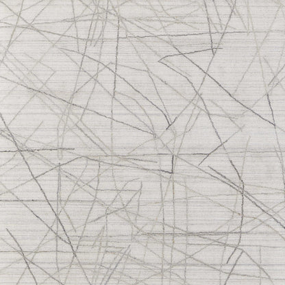 8 x 10 Gray & Ivory Hand Woven Rug