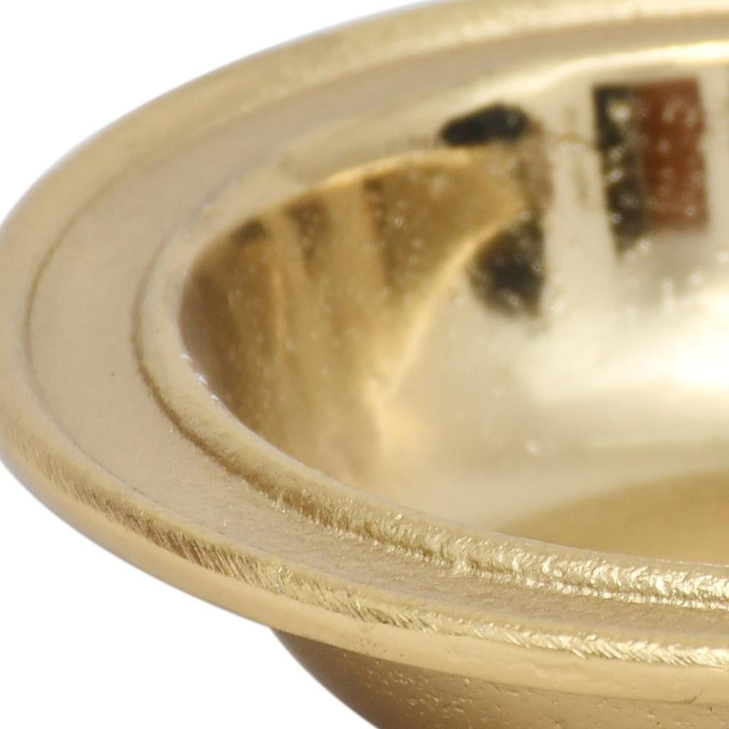 Gold Round Candy or Nut Bowl