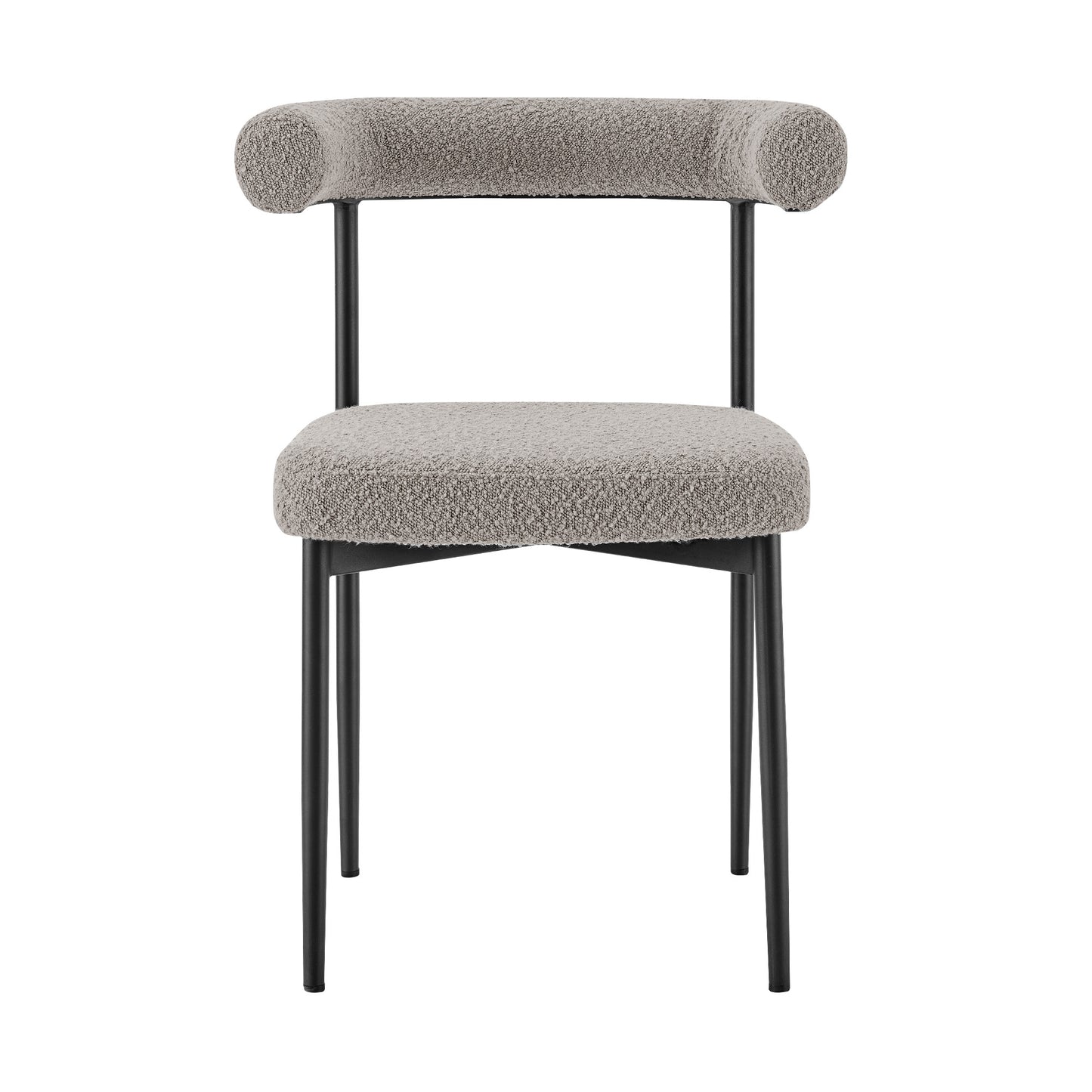 Gray & Black Dining Chair - Set of 2