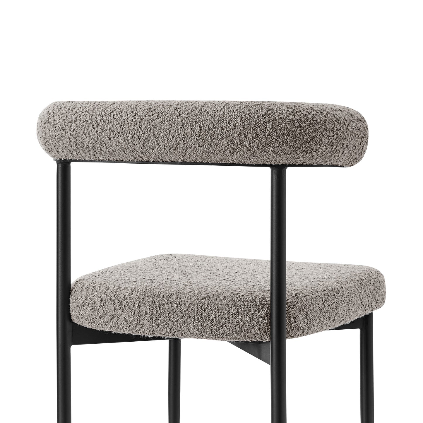 Gray & Black Dining Chair - Set of 2