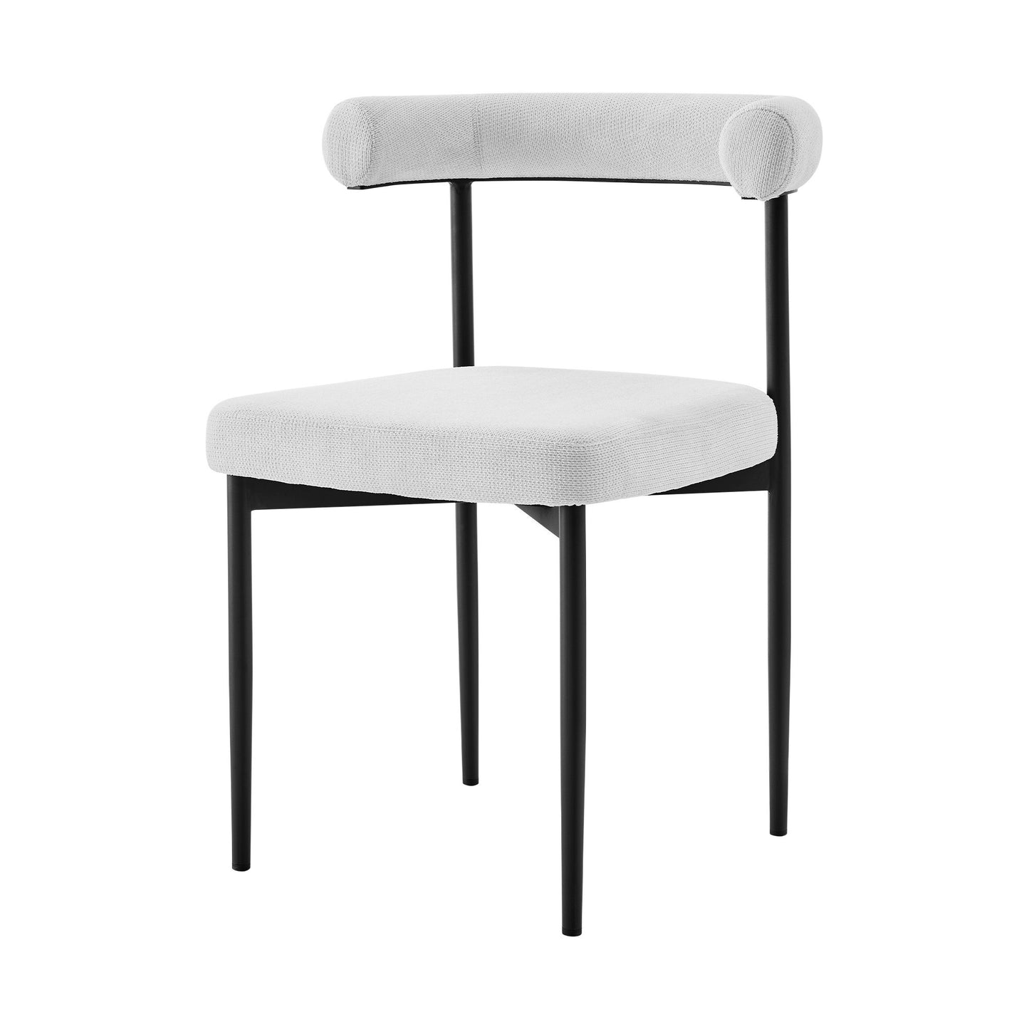 Gray & Black Dining Chair - Set of 2
