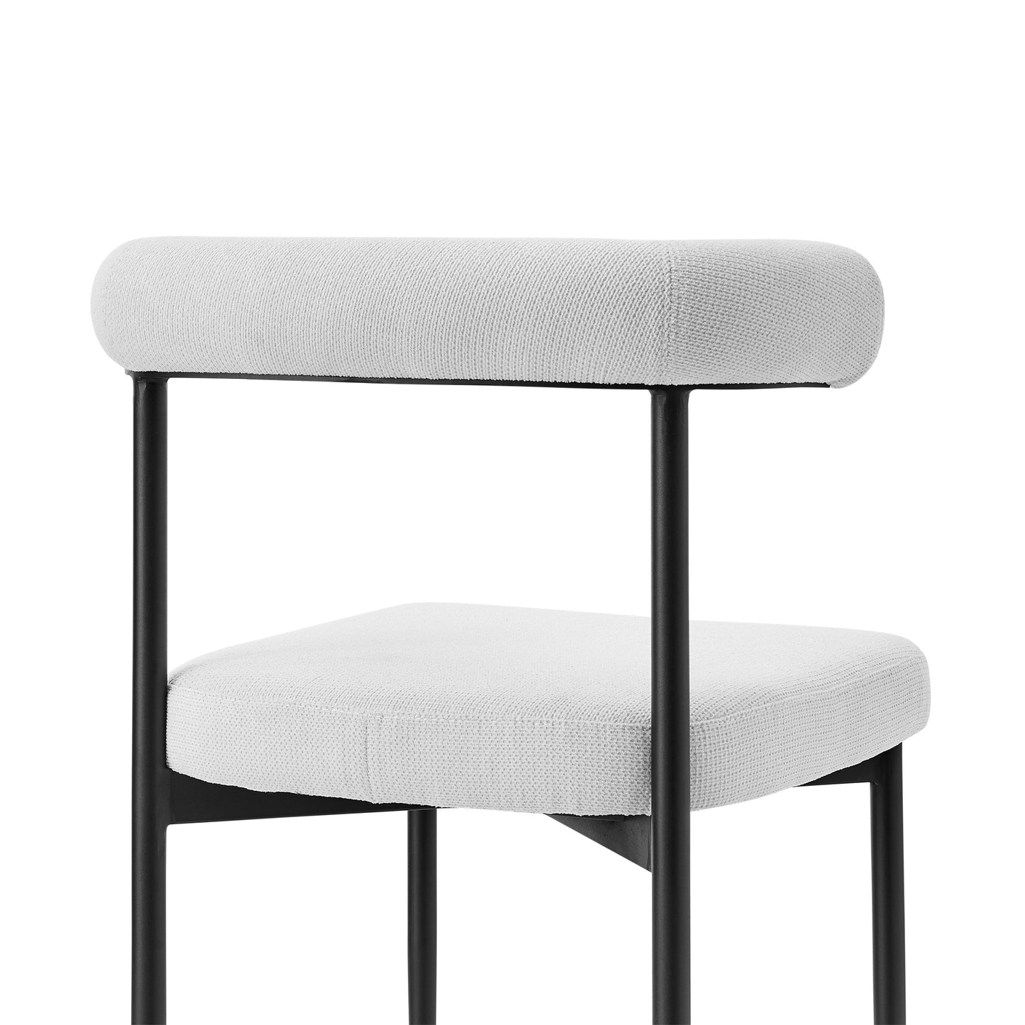 Gray & Black Dining Chair - Set of 2