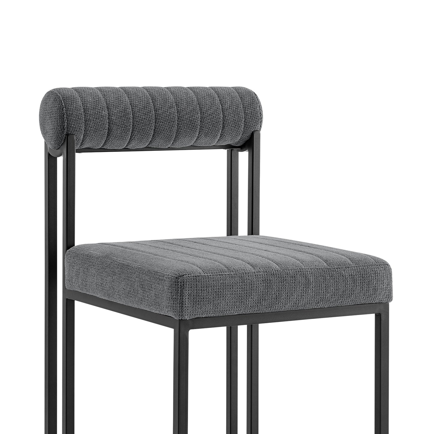 Gray & Black Dining Chair - Set of 2