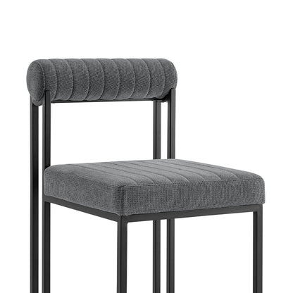 Gray & Black Dining Chair - Set of 2