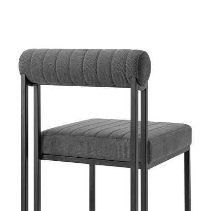 Gray & Black Dining Chair - Set of 2