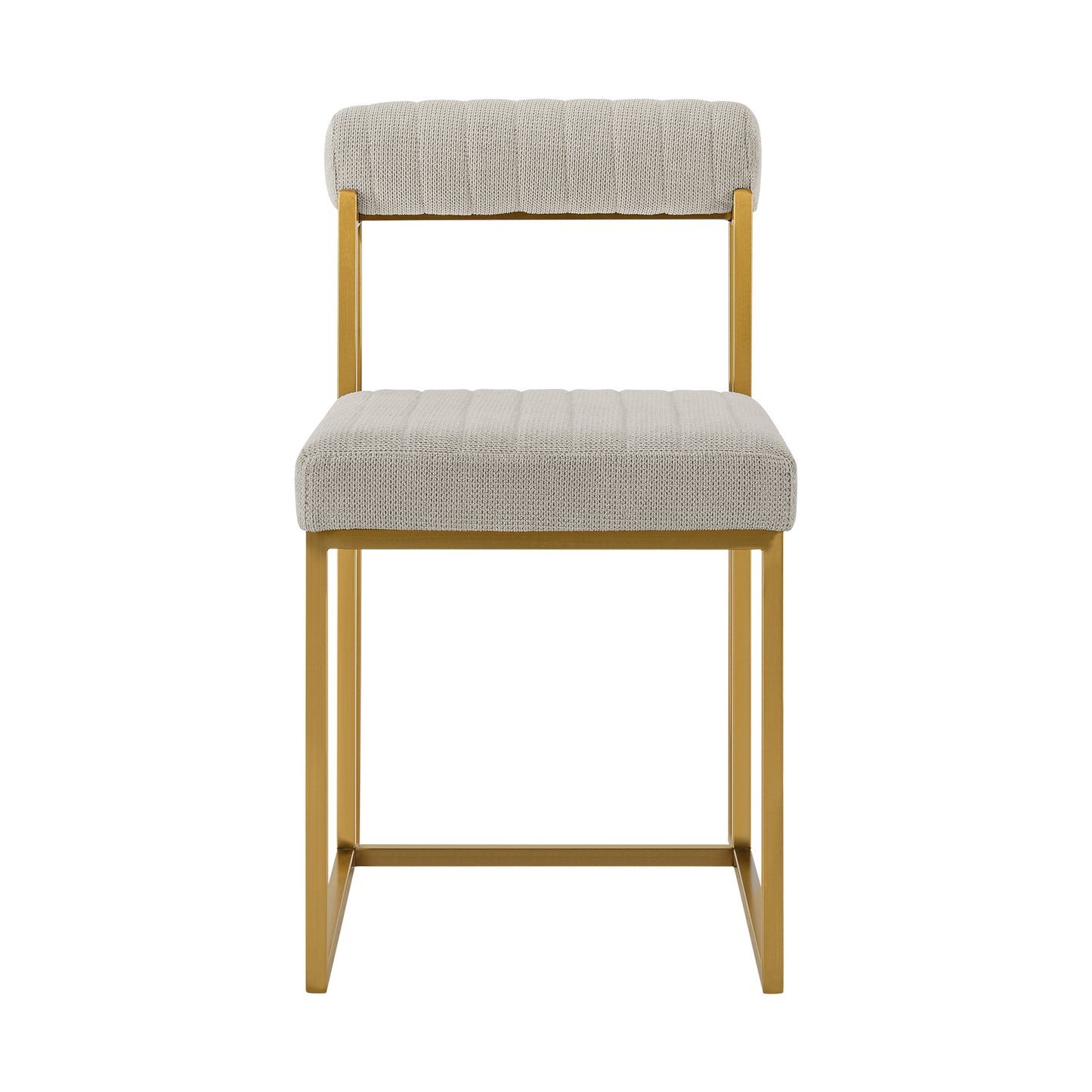 Gray & Gold Dining Chair - Set of 2
