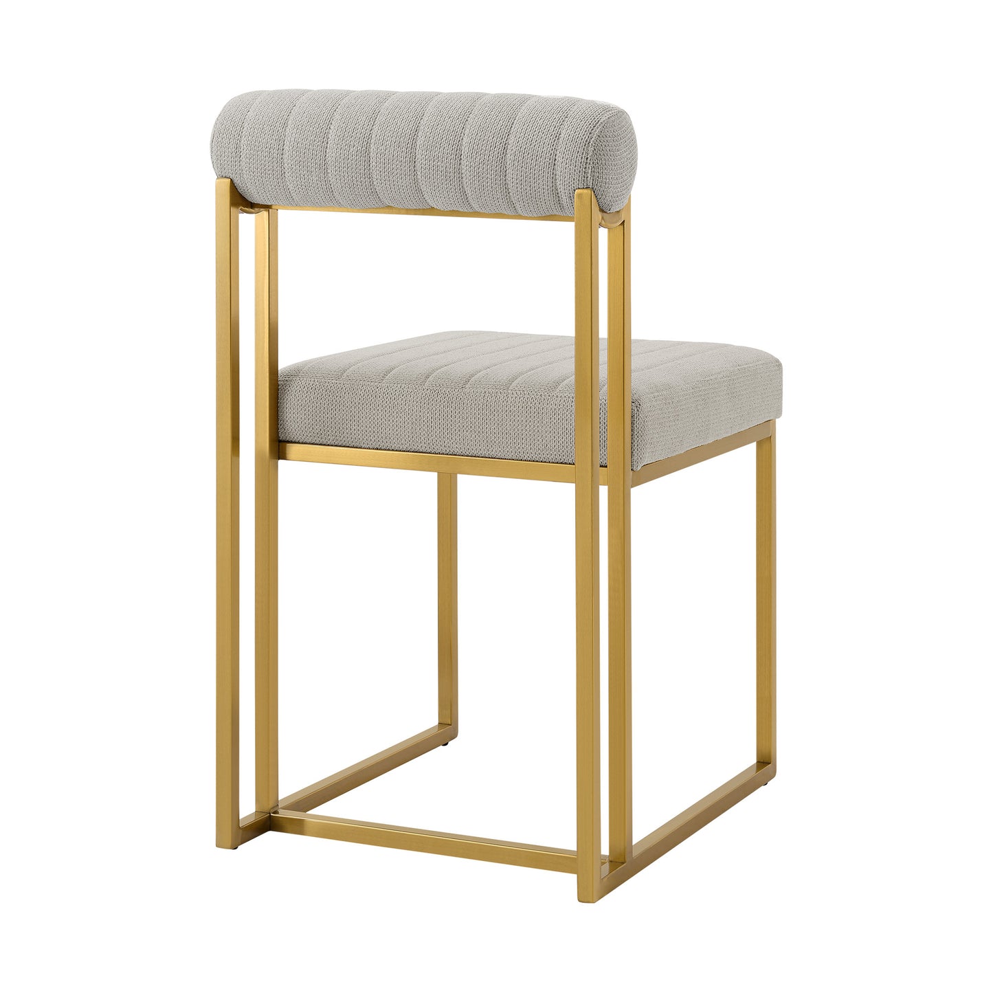 Gray & Gold Dining Chair - Set of 2