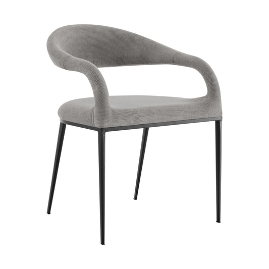 Gray & Black Dining Chairs - Set of 2