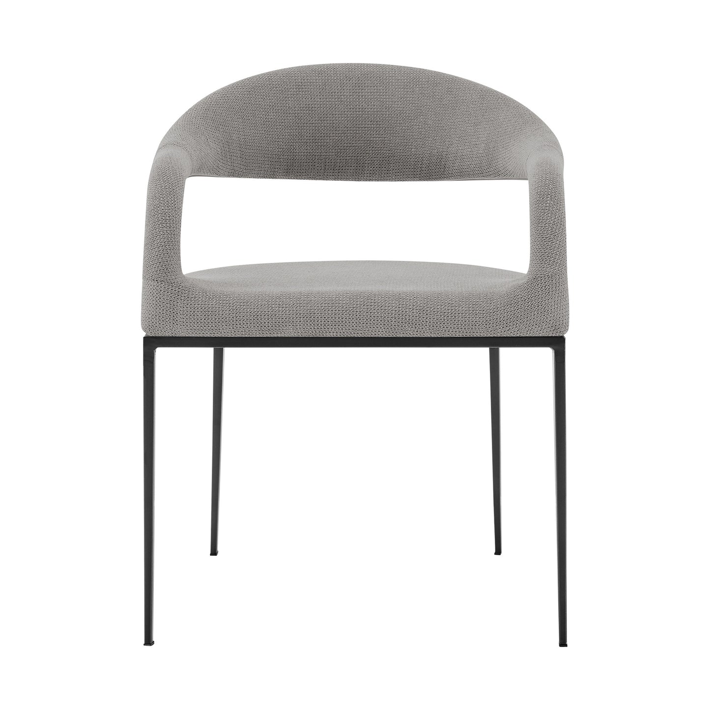 Gray & Black Dining Chairs - Set of 2