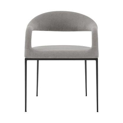 Gray & Black Dining Chairs - Set of 2