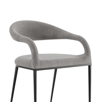 Gray & Black Dining Chairs - Set of 2