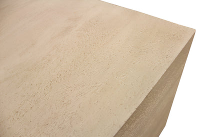 Natural Solid Wood Distressed Coffee Table image 7