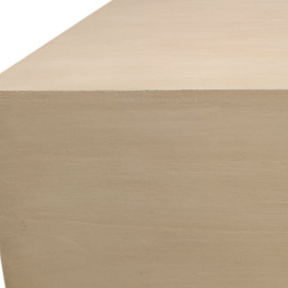 Natural Solid Wood Distressed Coffee Table image 8