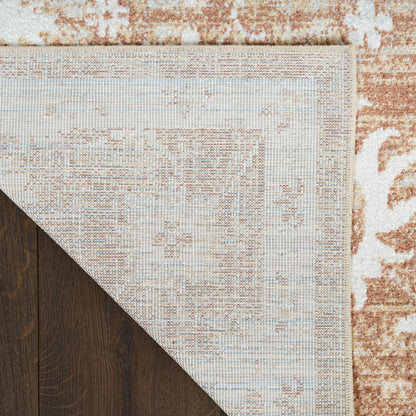 Nourison Astra Copper Pet Friendly Machine Washable Rug - Corner