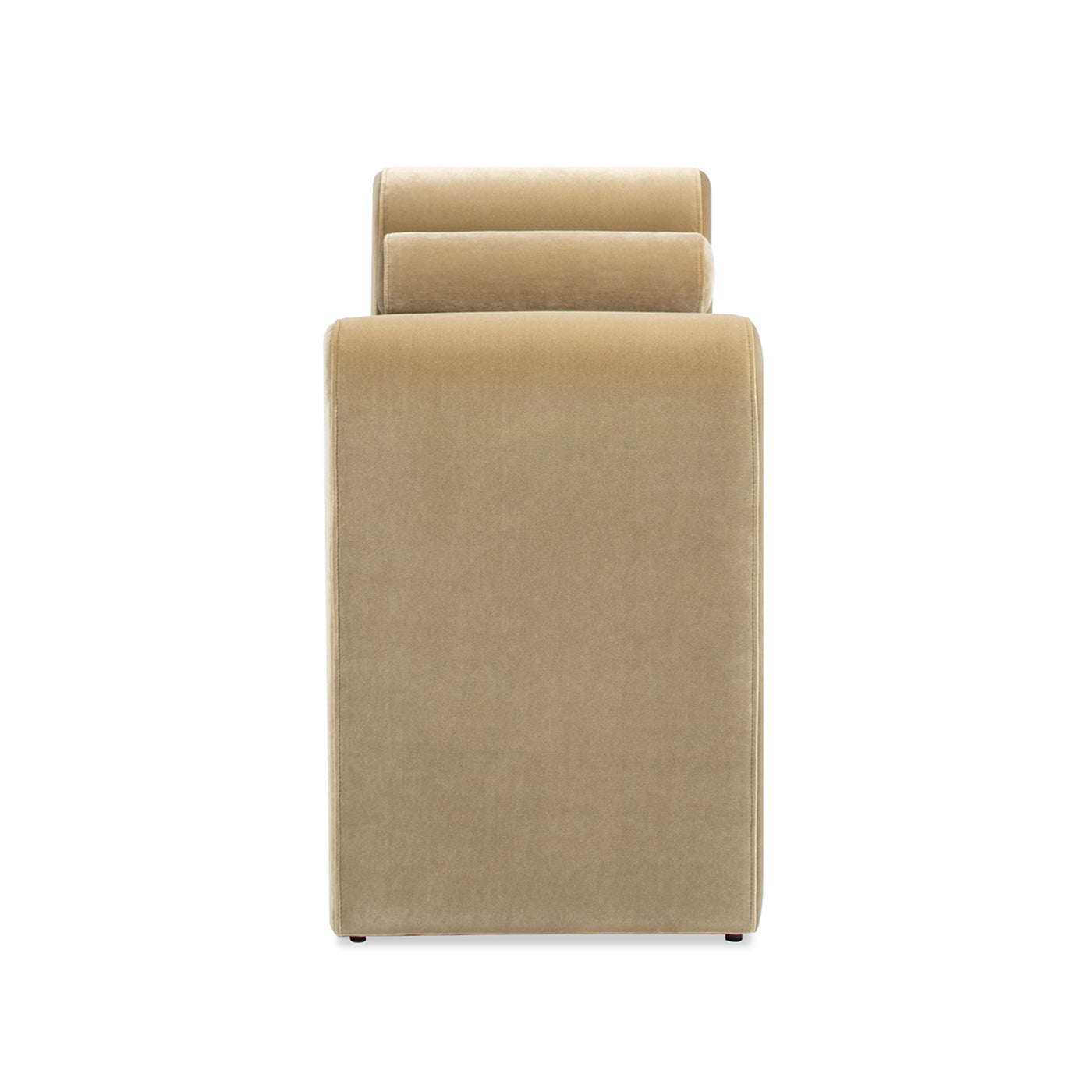 Mason Arched Arm Bench with Bolster Pillows