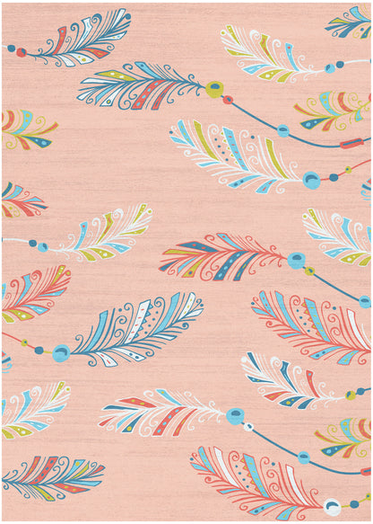 Nourison Imagination Pink & Multicolor Machine Washable Rug - Main