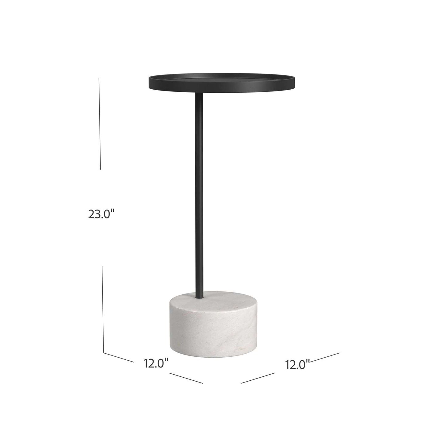 Banyan Scatter Table - Dimensional