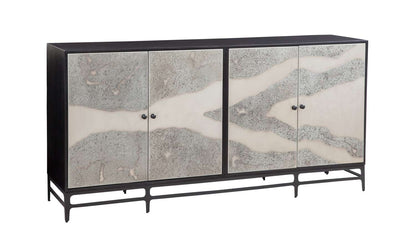 Caspar Iron Sideboard - Angle