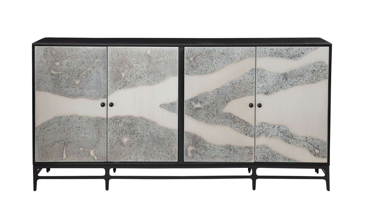 Caspar Iron Sideboard - Straight On