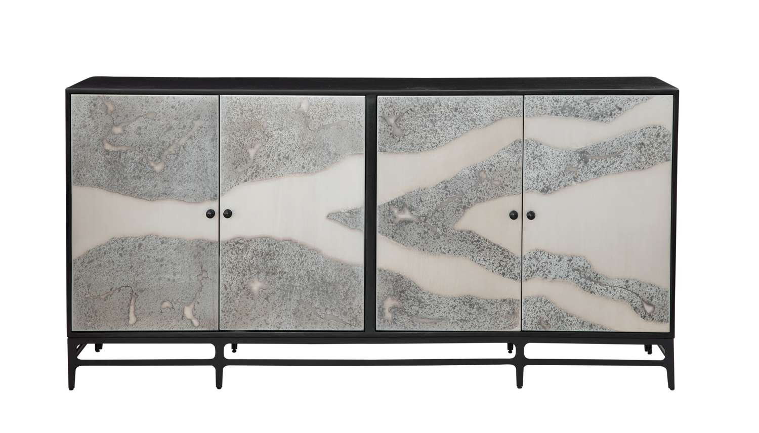 Caspar Iron Sideboard - Straight On