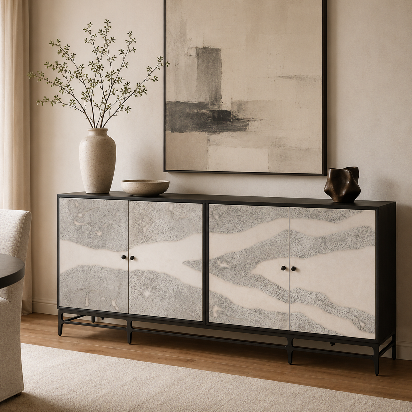 Caspar Iron Sideboard - Main