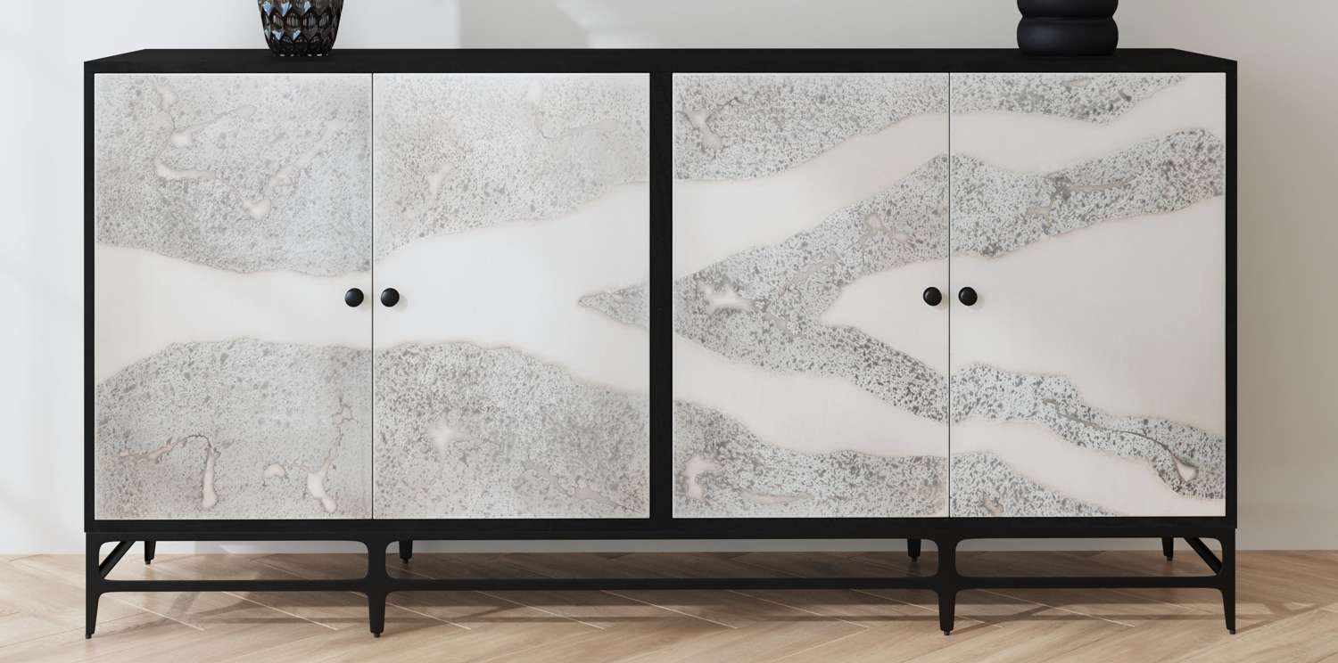 Caspar Iron Sideboard - Room Scene