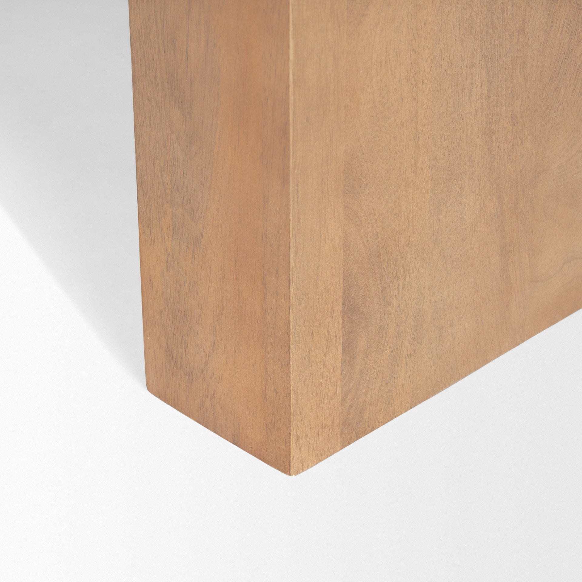 Natural Solid Wood Sled Coffee Table image 7