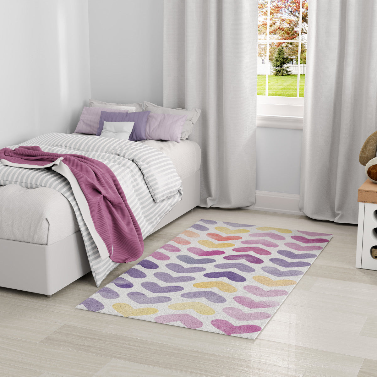 Nourison Imagination Multicolor Machine Washable Rug - Room Scene