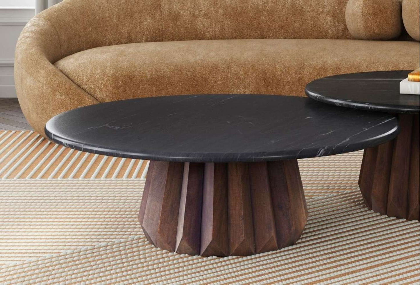 Jennings Large Nesting Coffee Table - Room Scene
