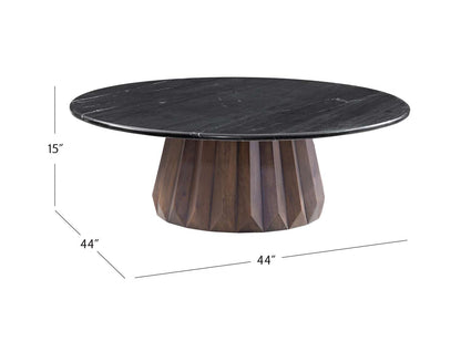 Jennings Large Nesting Coffee Table - Dimensional