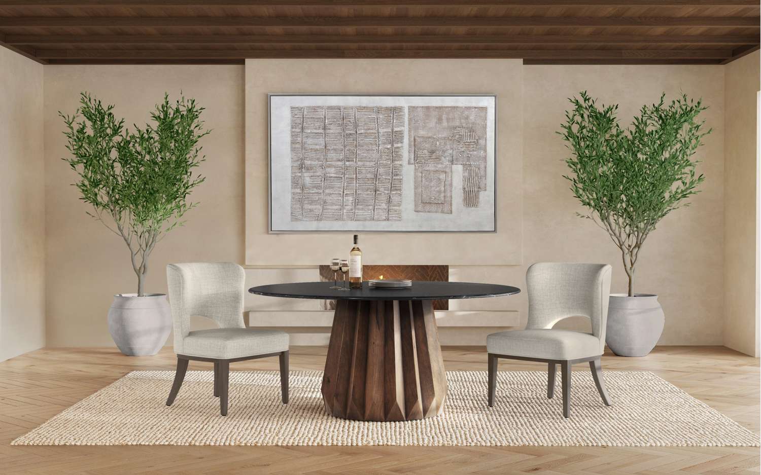 Jennings Dining Table - Room Scene