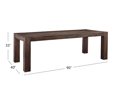 Walsh Dining Table - Dimensional