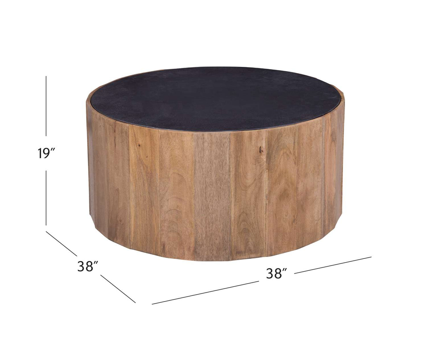 Adrienne Coffee Table - Dimensional