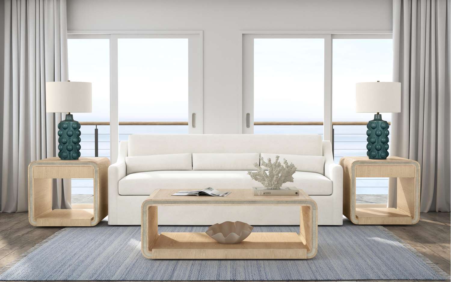 Damone End Table - Room Scene