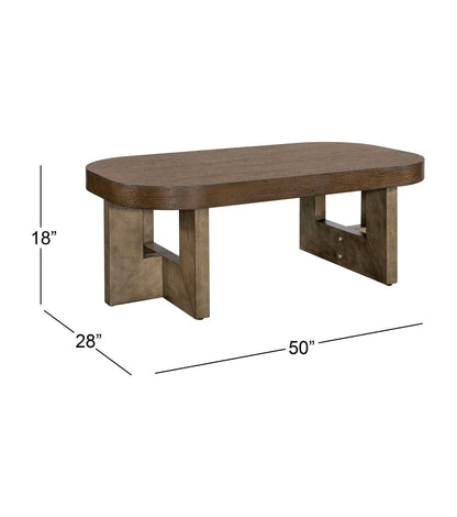 Nova Coffee Table - Dimensional